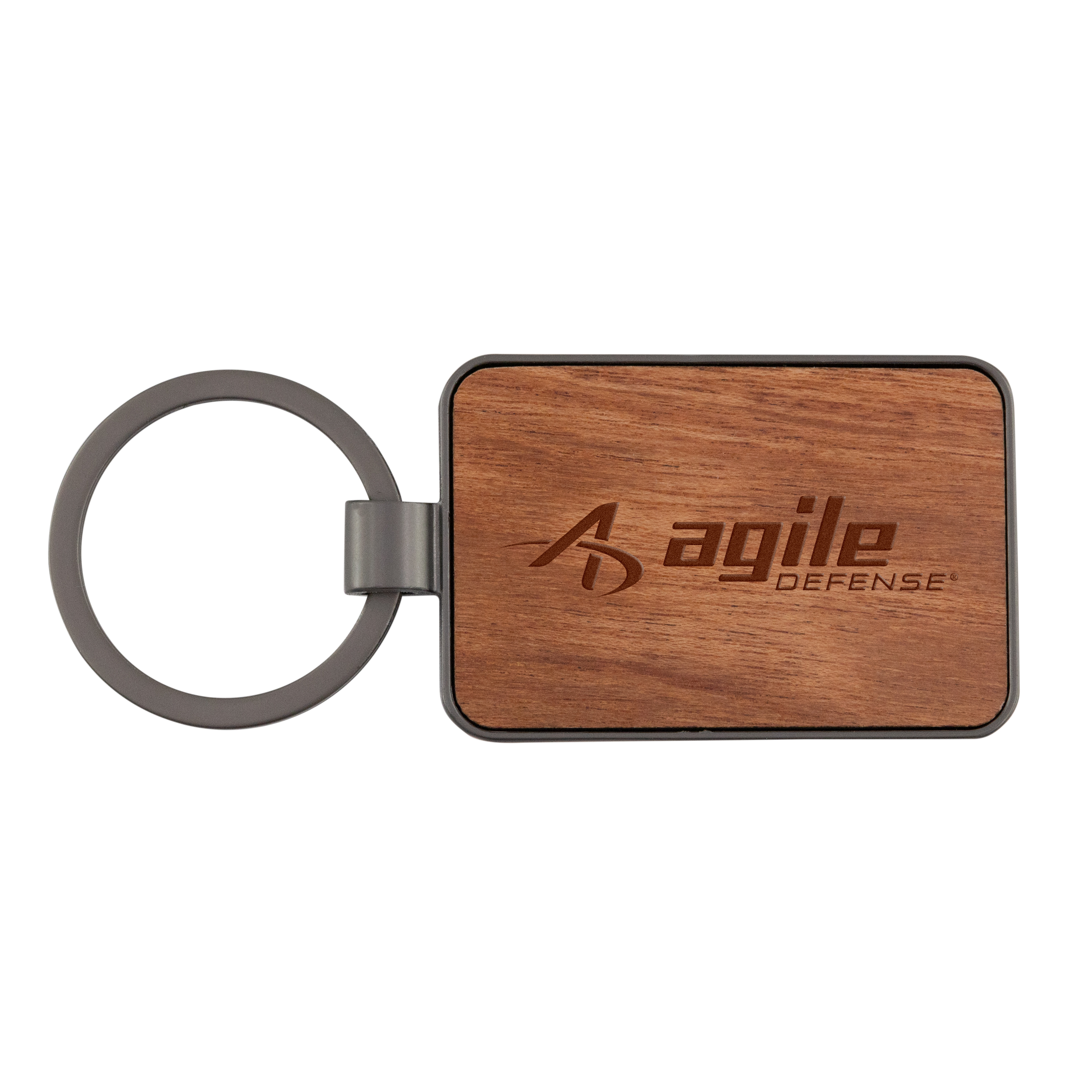 Wood Inlay Keytag 9