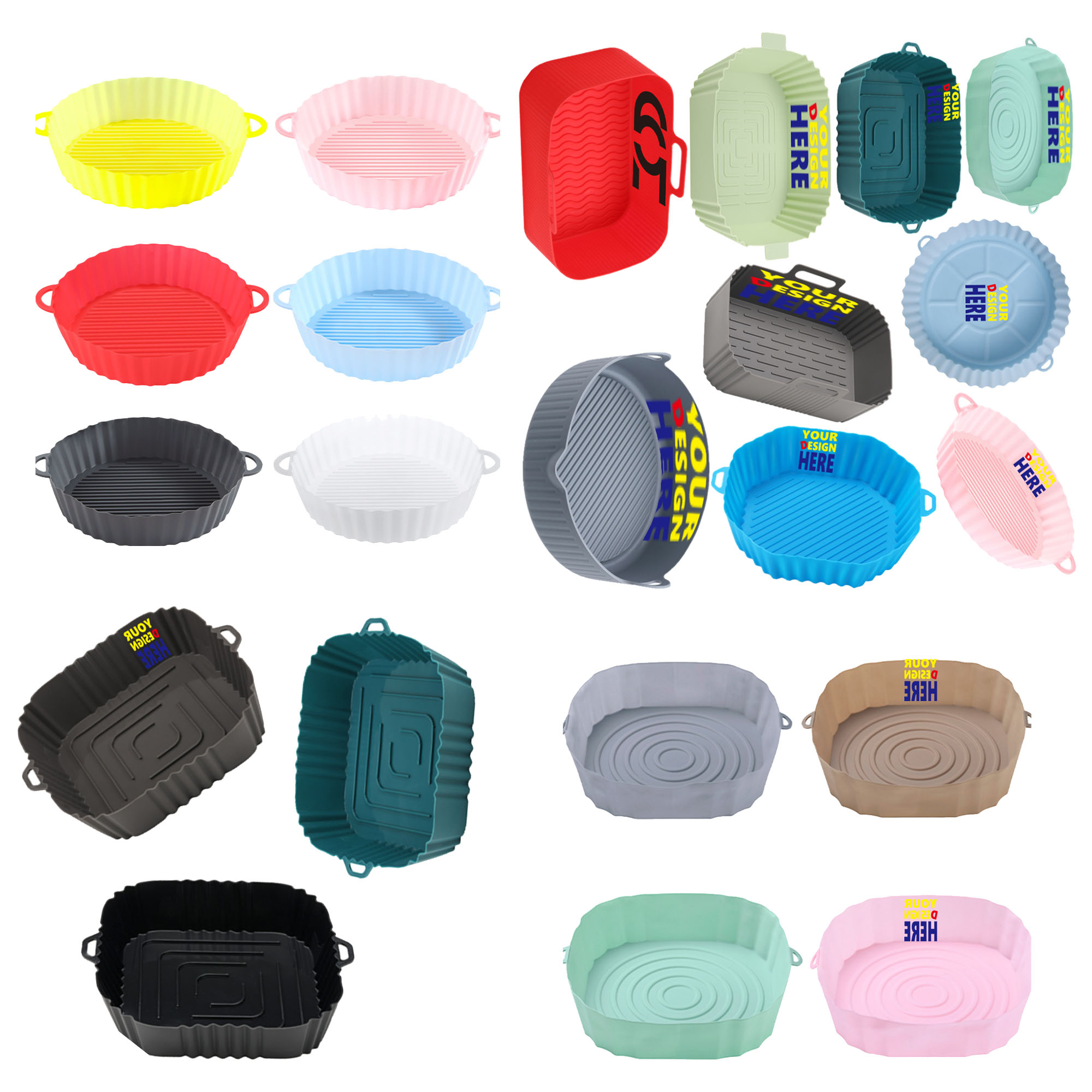 MOQ500 Baking Oven Silicone Baking Tray 2