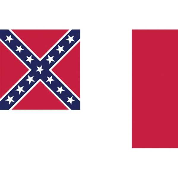 Historical Flag - Confederate 3rd National 2