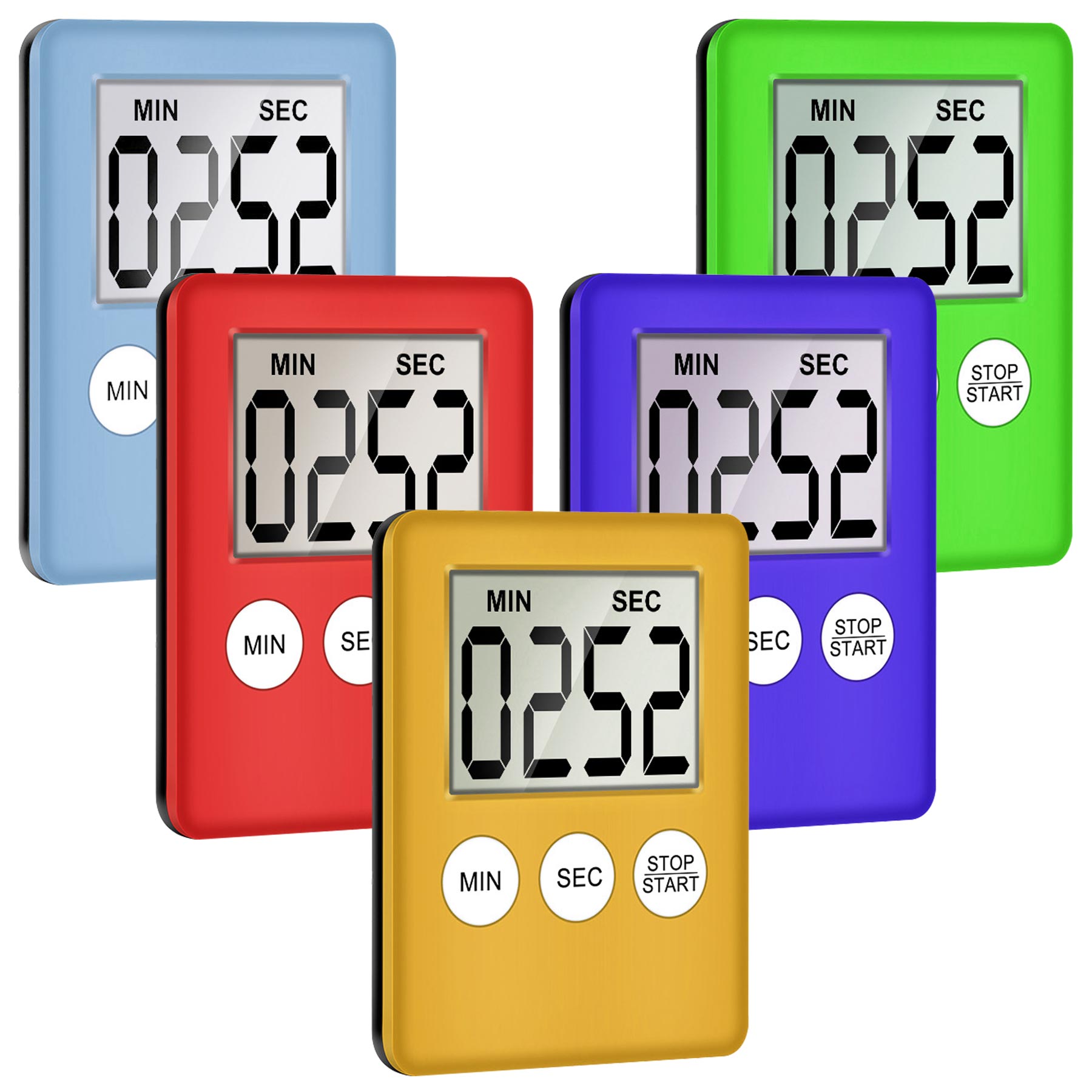 Big LED Digital Kitchen Timer 2