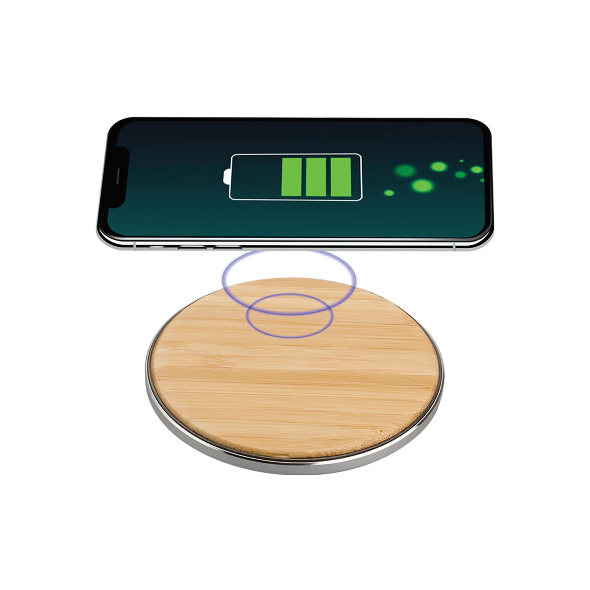 Chayes Bamboo 15W Wireless Charge Pad