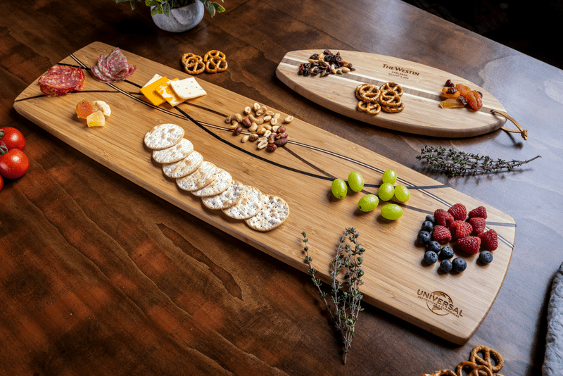 Lil' Surfer Bamboo Cutting Board 75