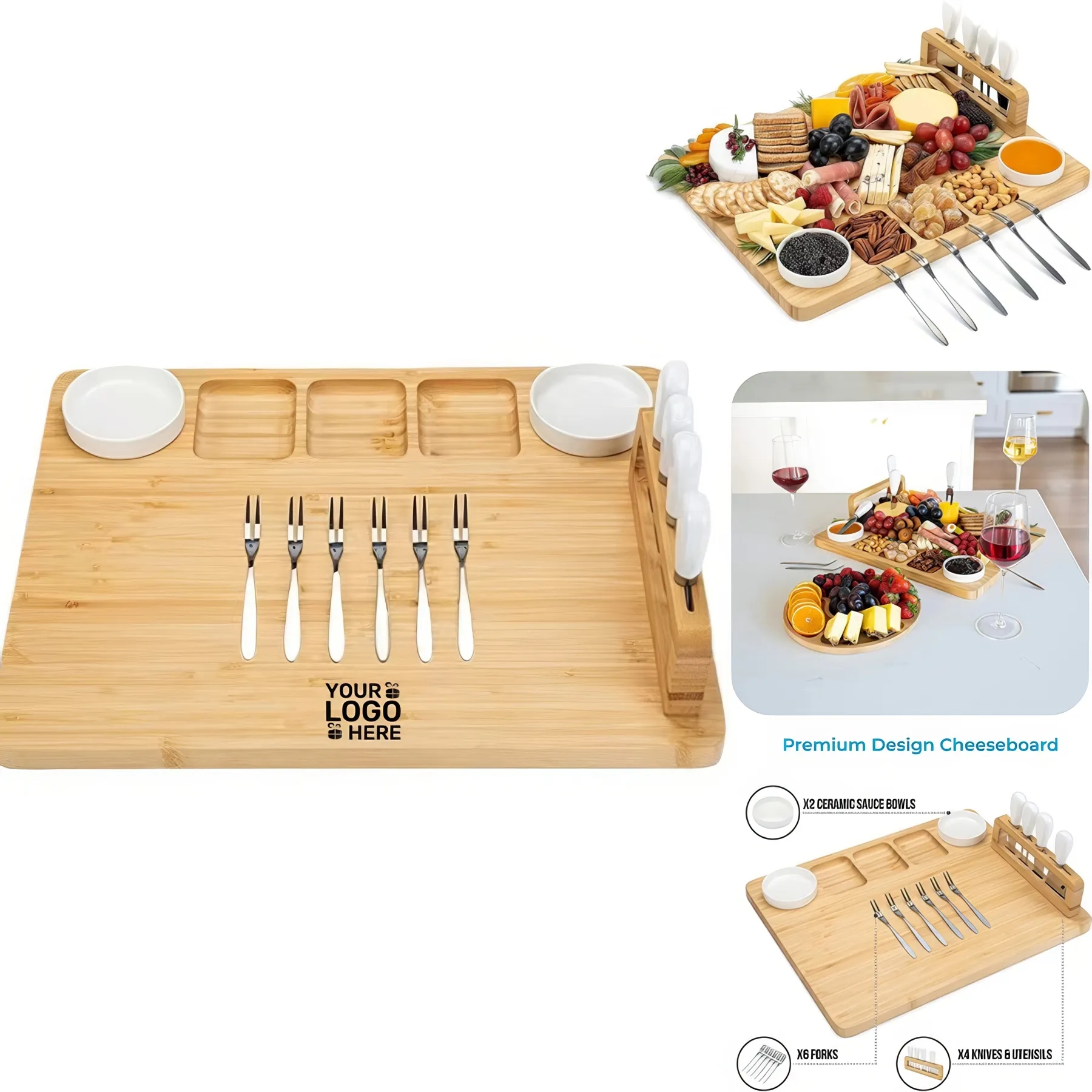 Large Charcuterie Board Set 4