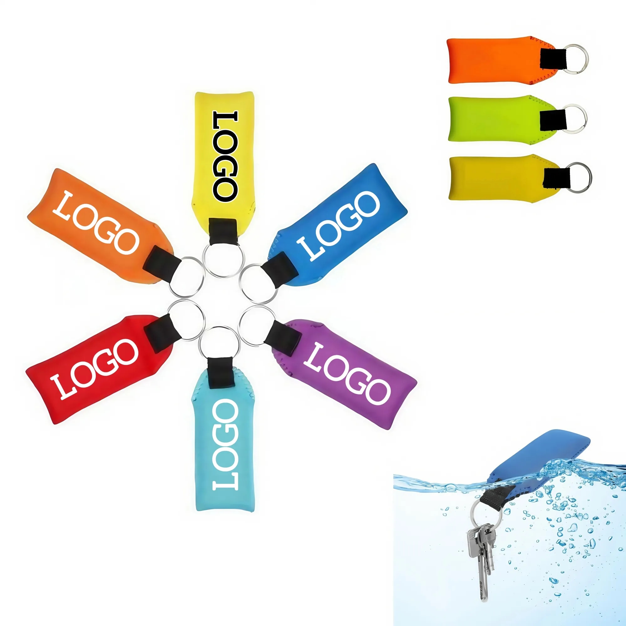 High-Visibility Floating Foam Keychain 4