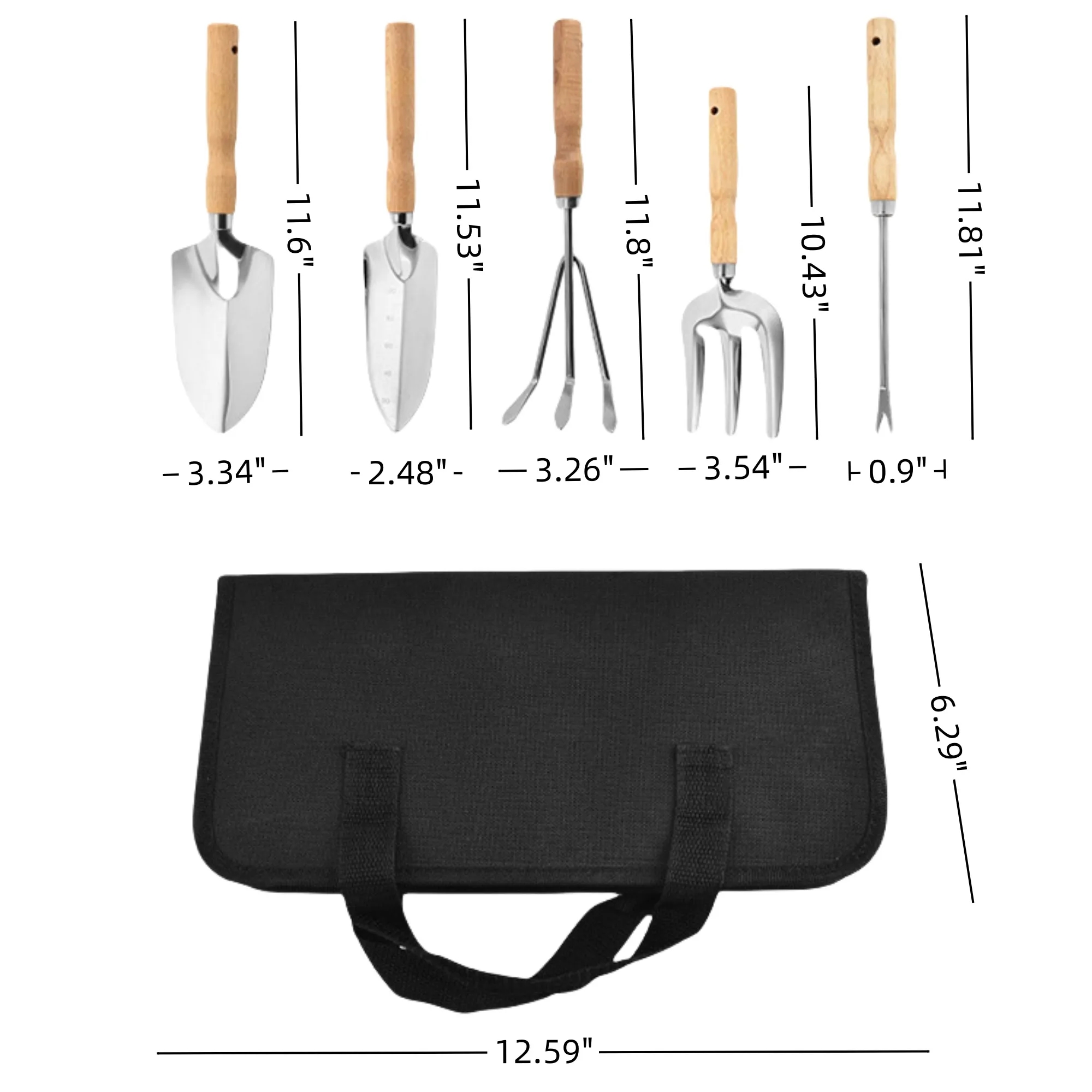 Planting And Gardening Tool Set Lawn Evergreen Free Shipping 2