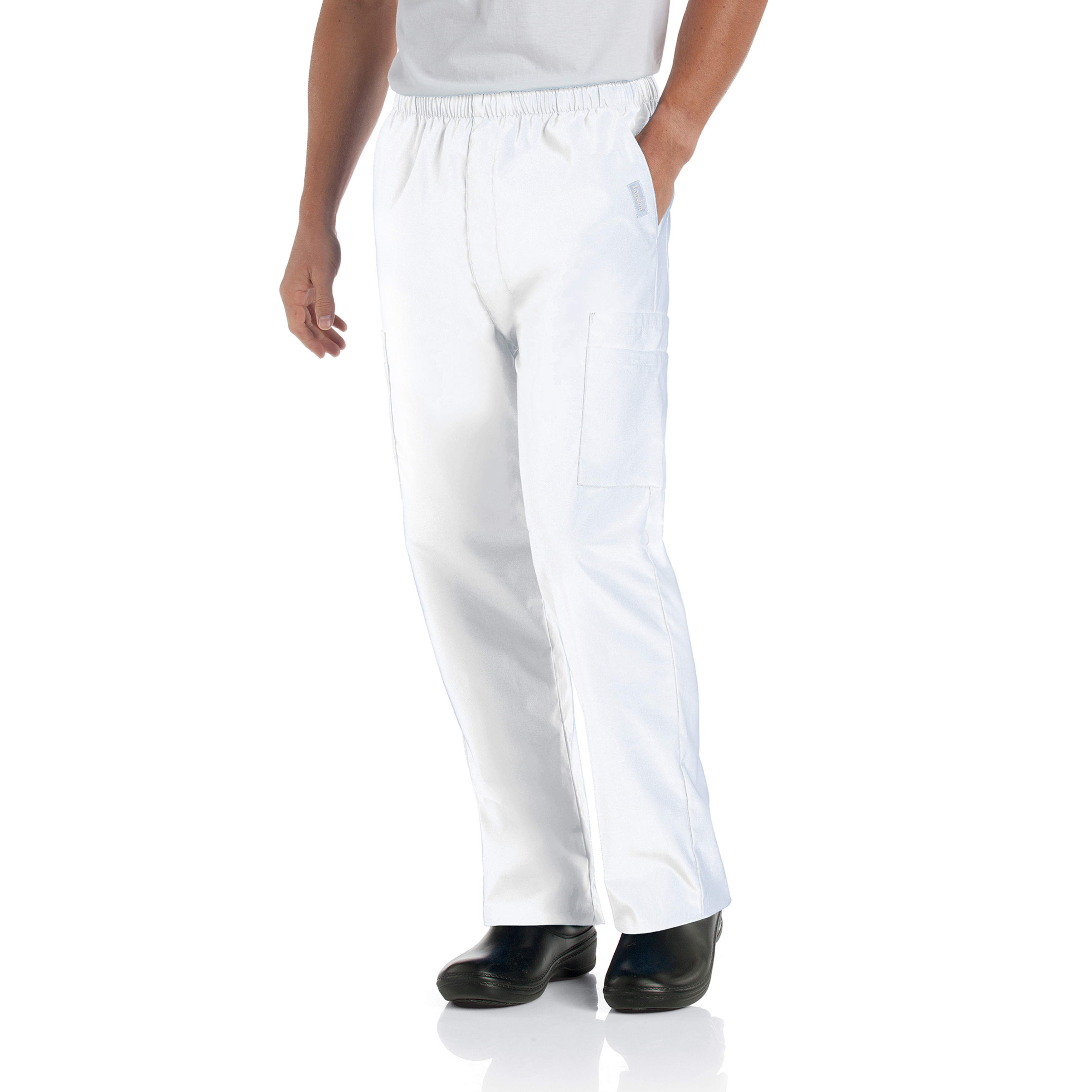 Landau - Essentials - Men's Seven-Pocket High-Rise Elastic Waist Cargo Pant 5