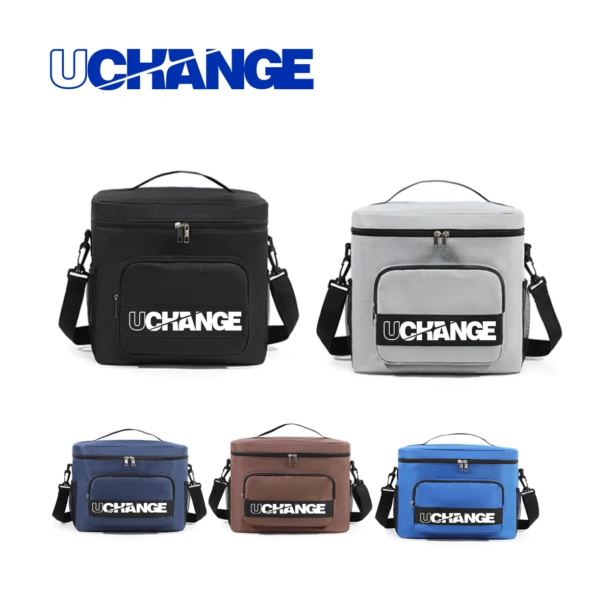 Insulated Lunch Cooler Bag With Front Pocket 7