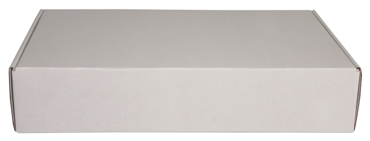 13 3/4" x 8 1/2" x 2 3/4" - E-Flute Outside Tuck Box 1