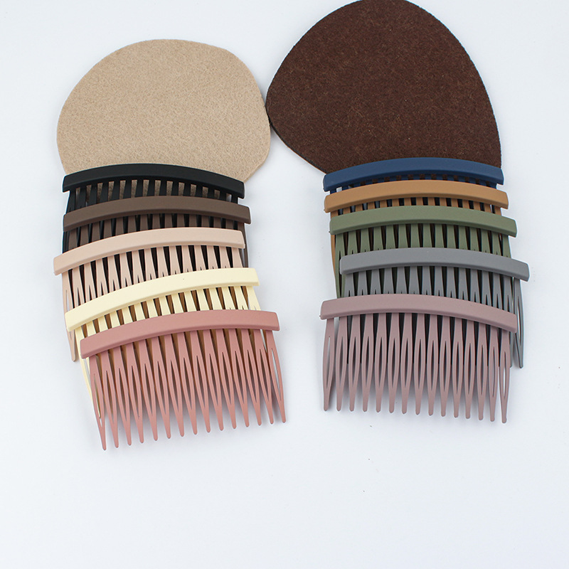Plastic Hair Side Comb With Teeth Comb HairPin Clip 3
