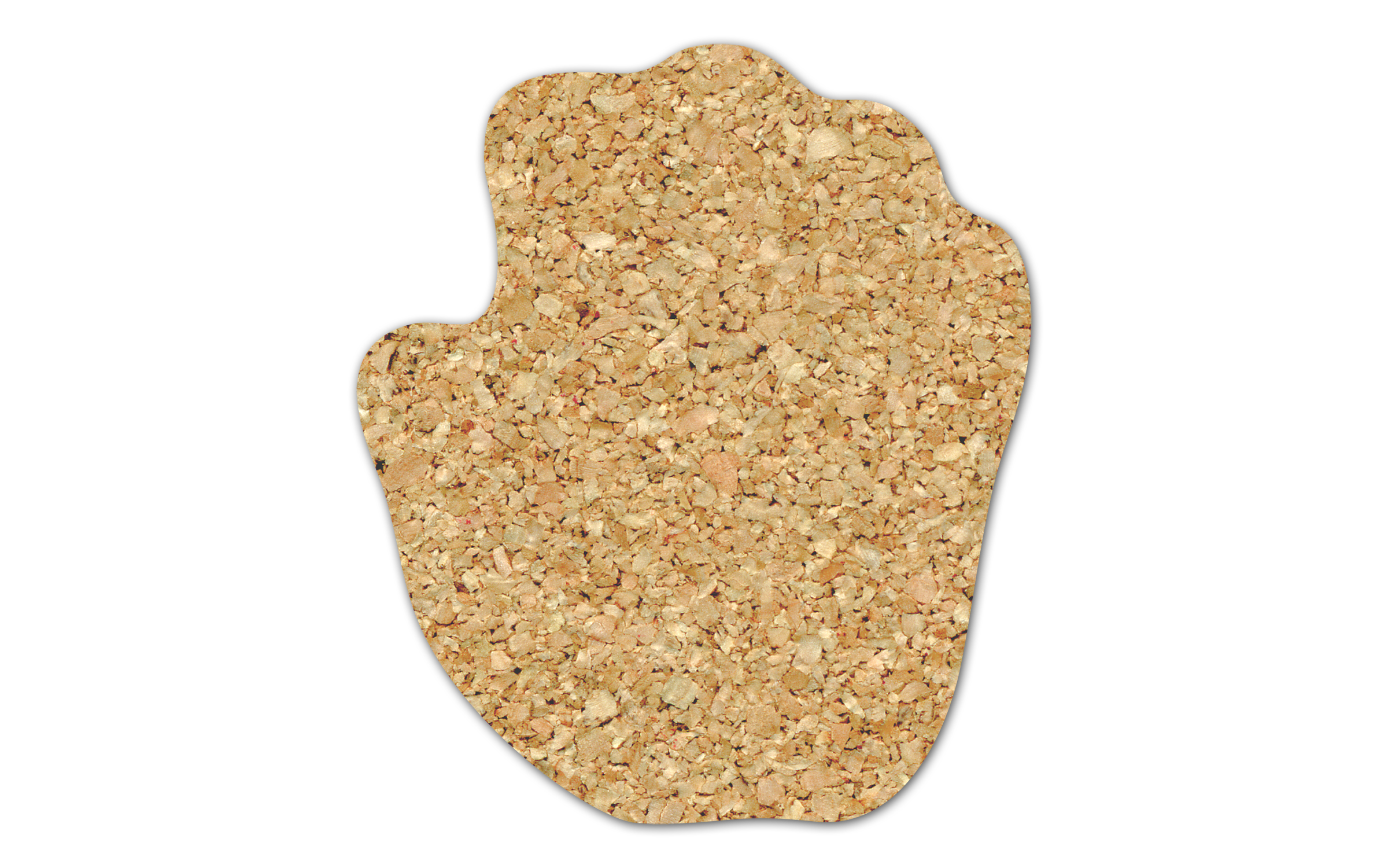 Hand Cork Coaster 5HN 4