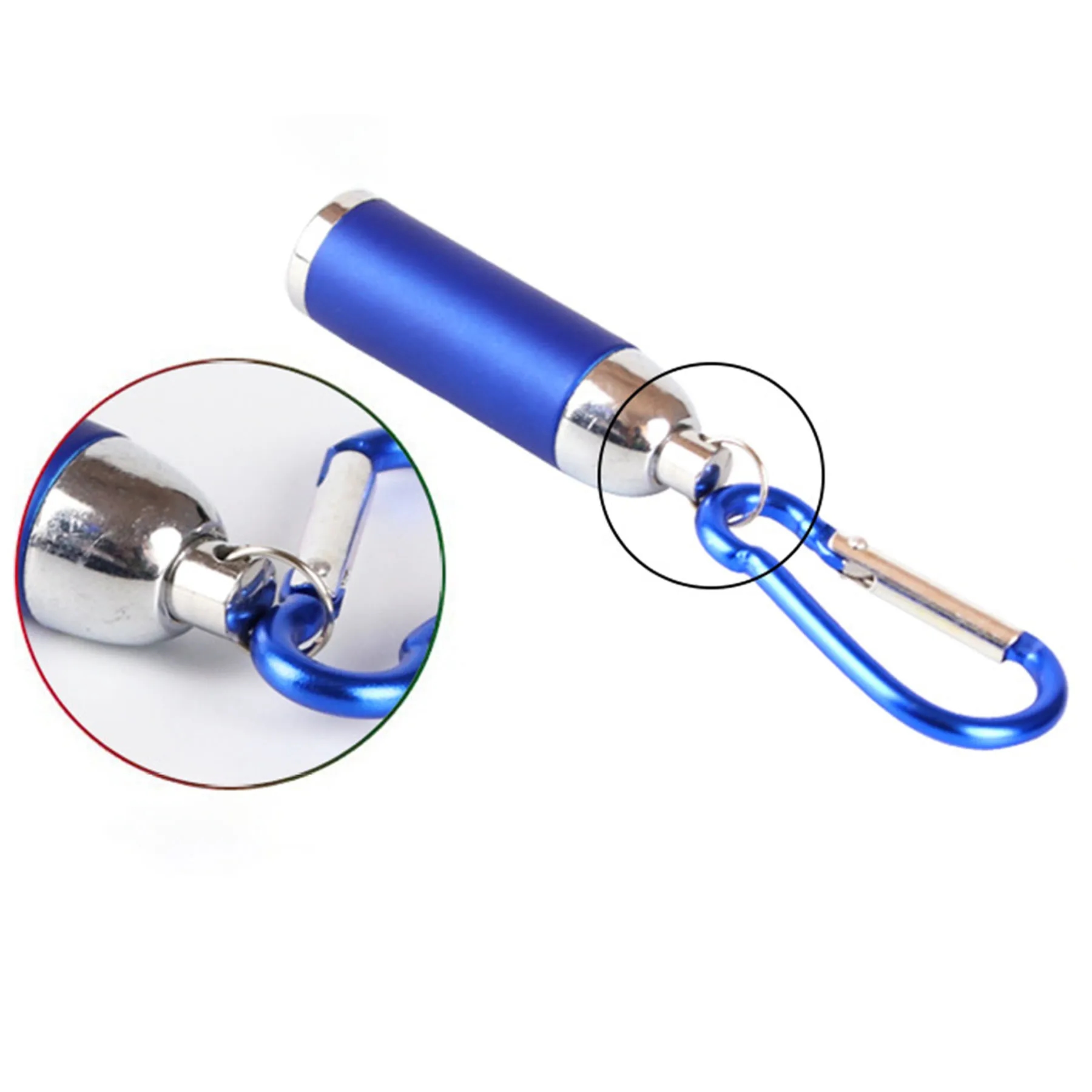 Portable Aluminum Alloy Mini LED Flashlight 2