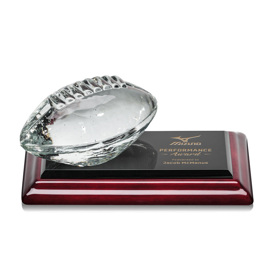 Sports Balls Award on Rosewood Base 10