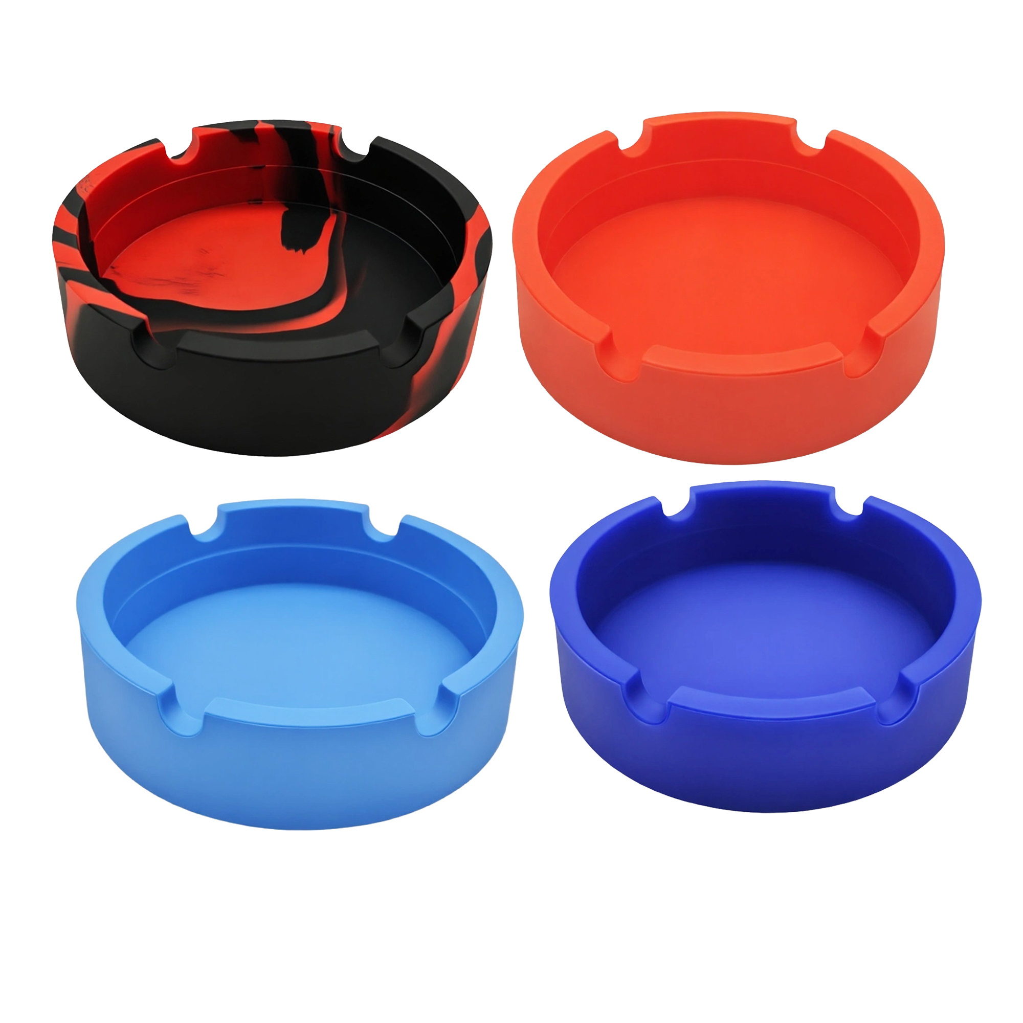 Circular Silicone Ashtray 2