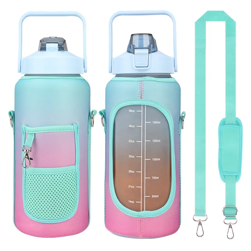70oz Water Bottle With Sleeve 4