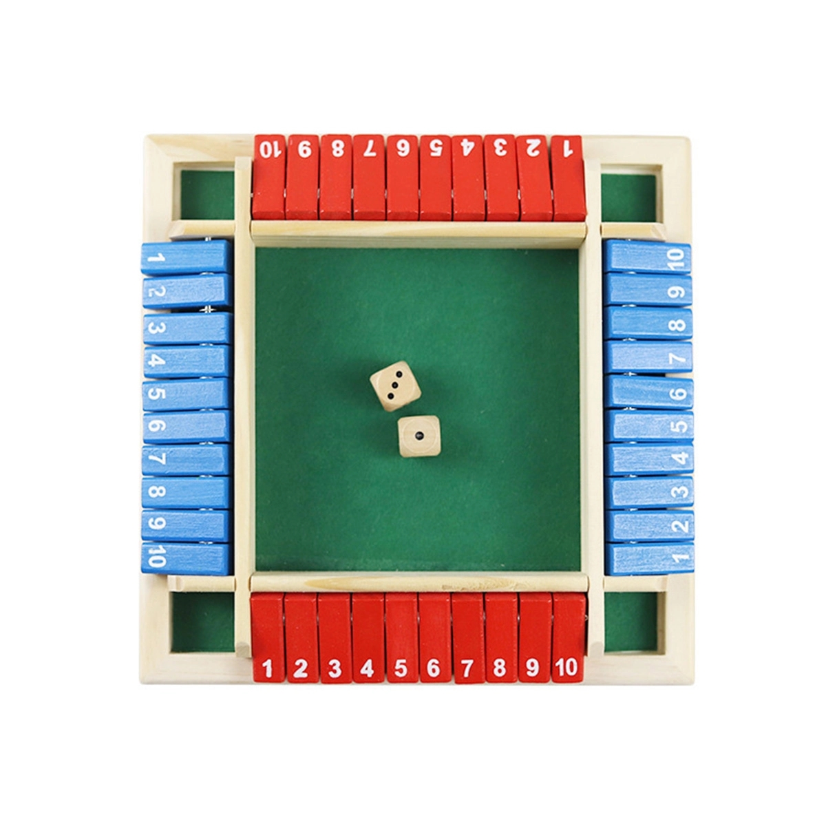 Shut The Box Wooden Board Game 3