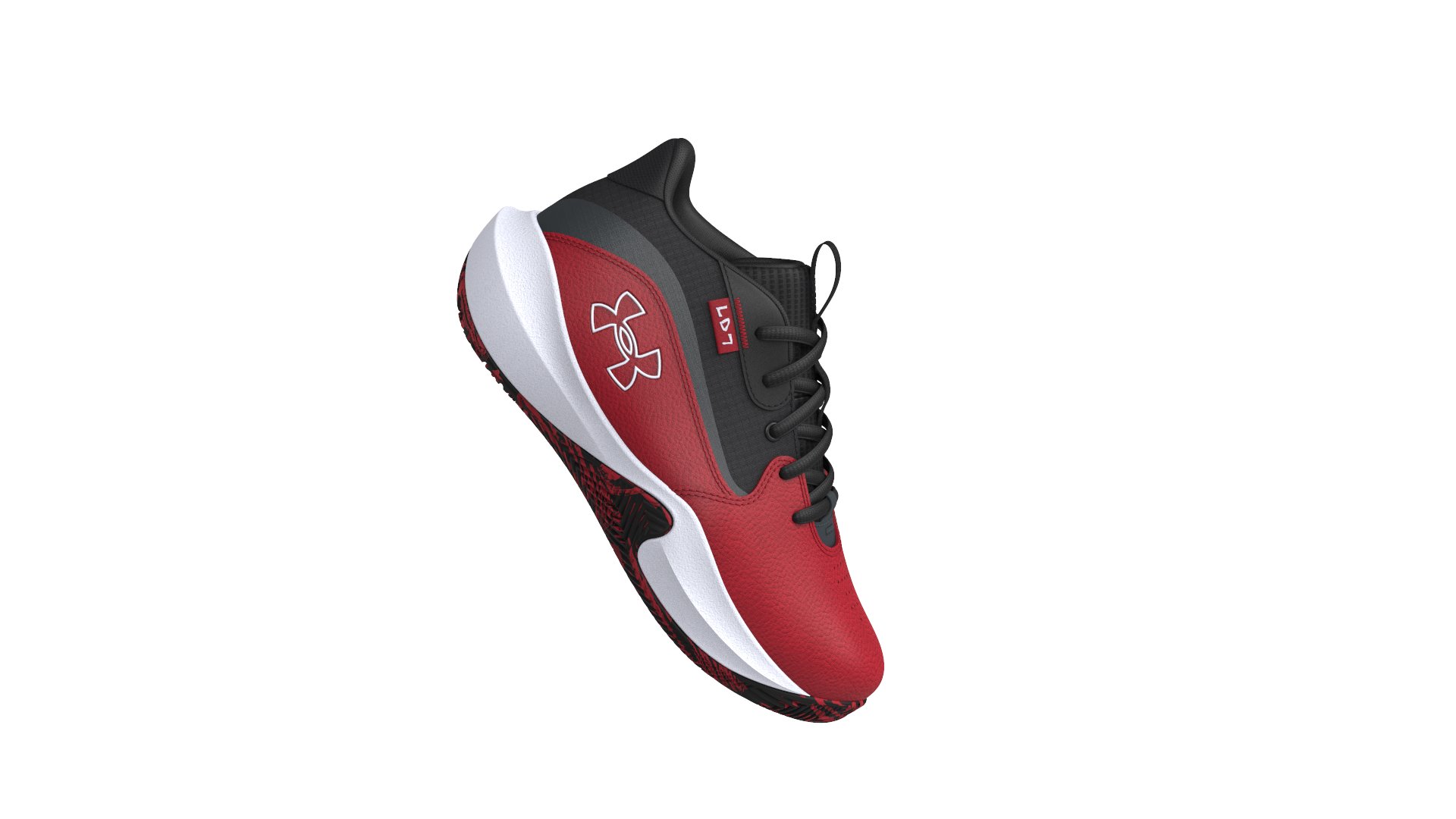 UA Lockdown 7 Pre-School Basketball Shoes 8