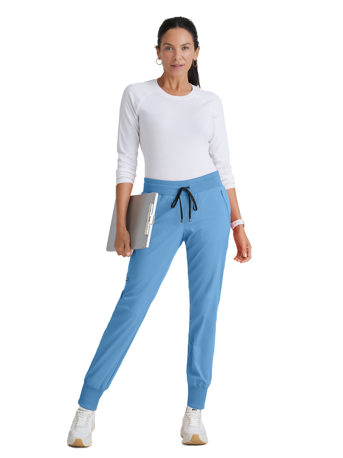 Grey's Anatomy Spandex Stretch - Women's Five-Pocket Eden Jogger Scrub Pant 36