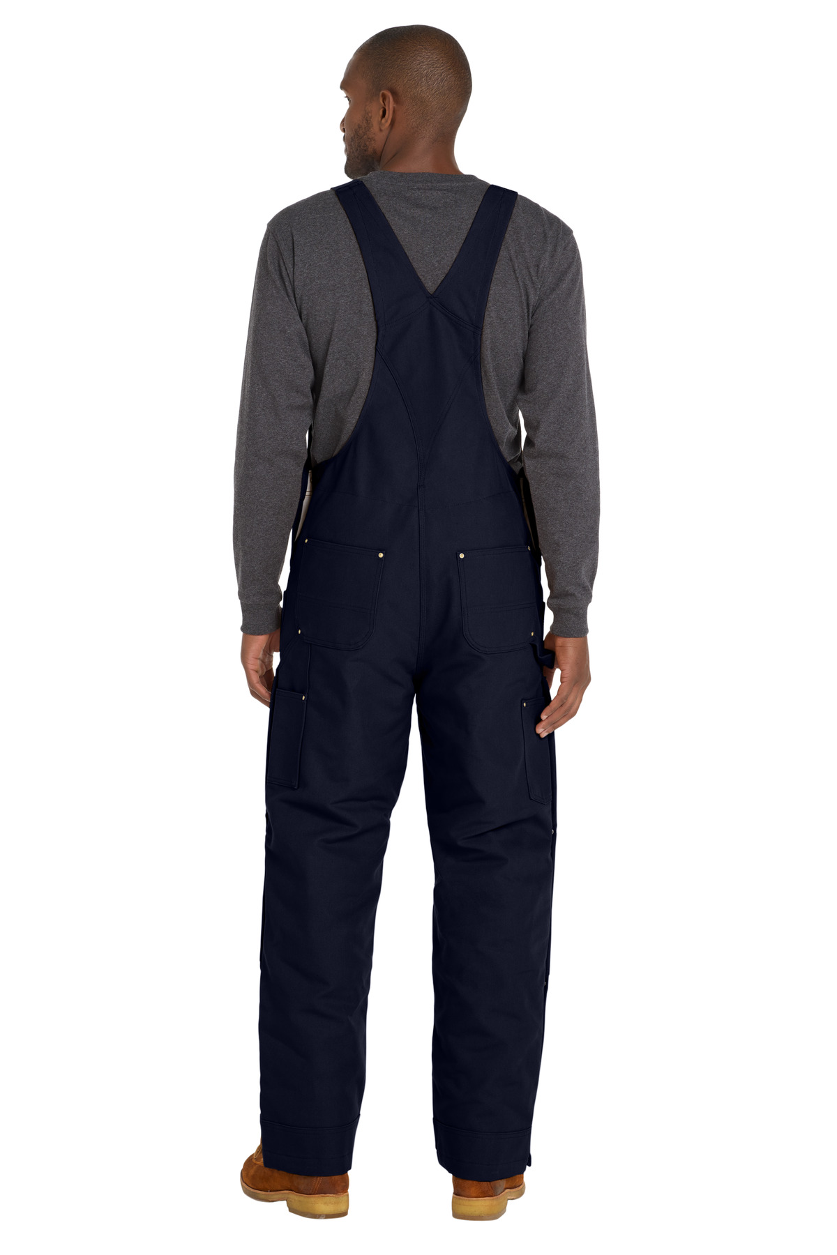 Carhartt Firm Duck Insulated Bib Overalls CT106672 4