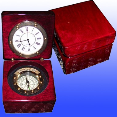 Captain's Clock and Compass Box 1