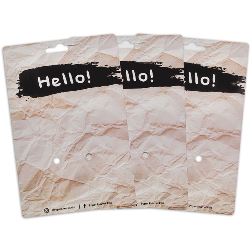 3" Square X 1 Button Packs 5