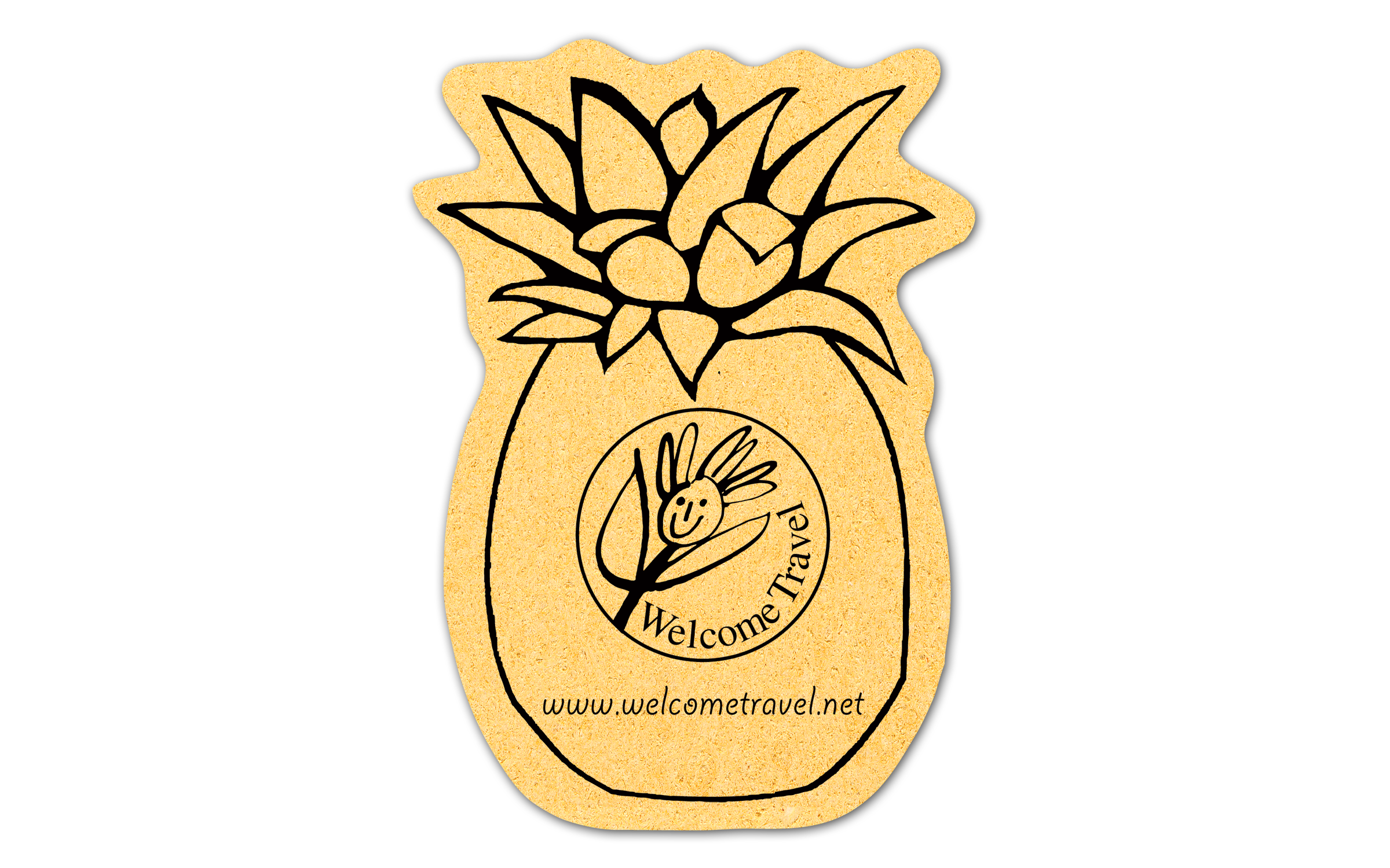 Pineapple Compressed Sponge 5