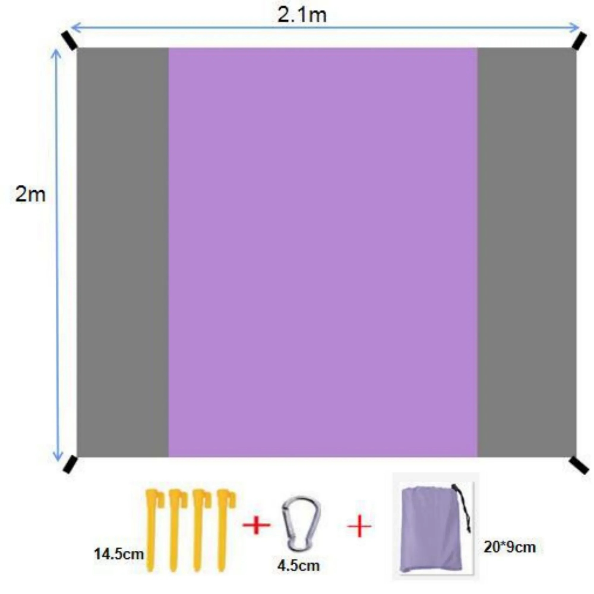 Sandfree Beach Mat Picnic Blanket 8