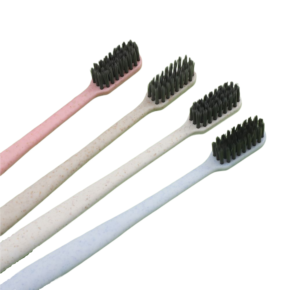 Hotel Supply Degradable Straw Toothbrush 3