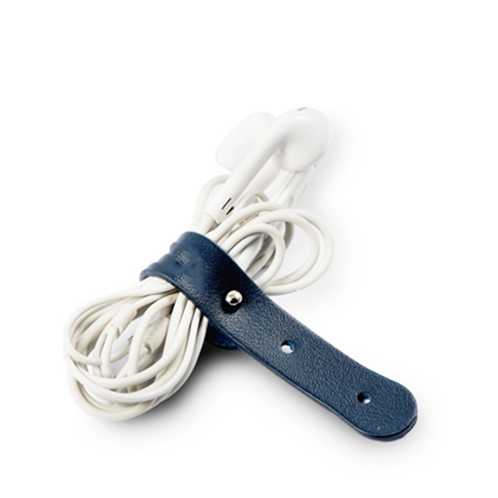 Leather Cable Organizer Earphone Cord Organizer 4