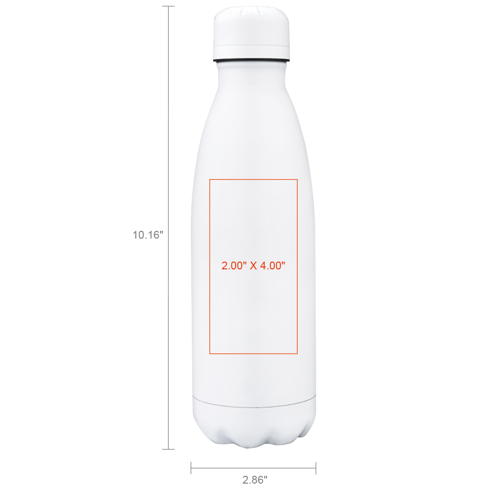 Mugu 17oz Stainless Steel Water Bottle