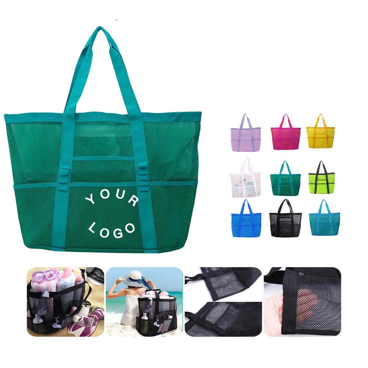 Spacious Travel Storage Bag with Smooth Zipper 16