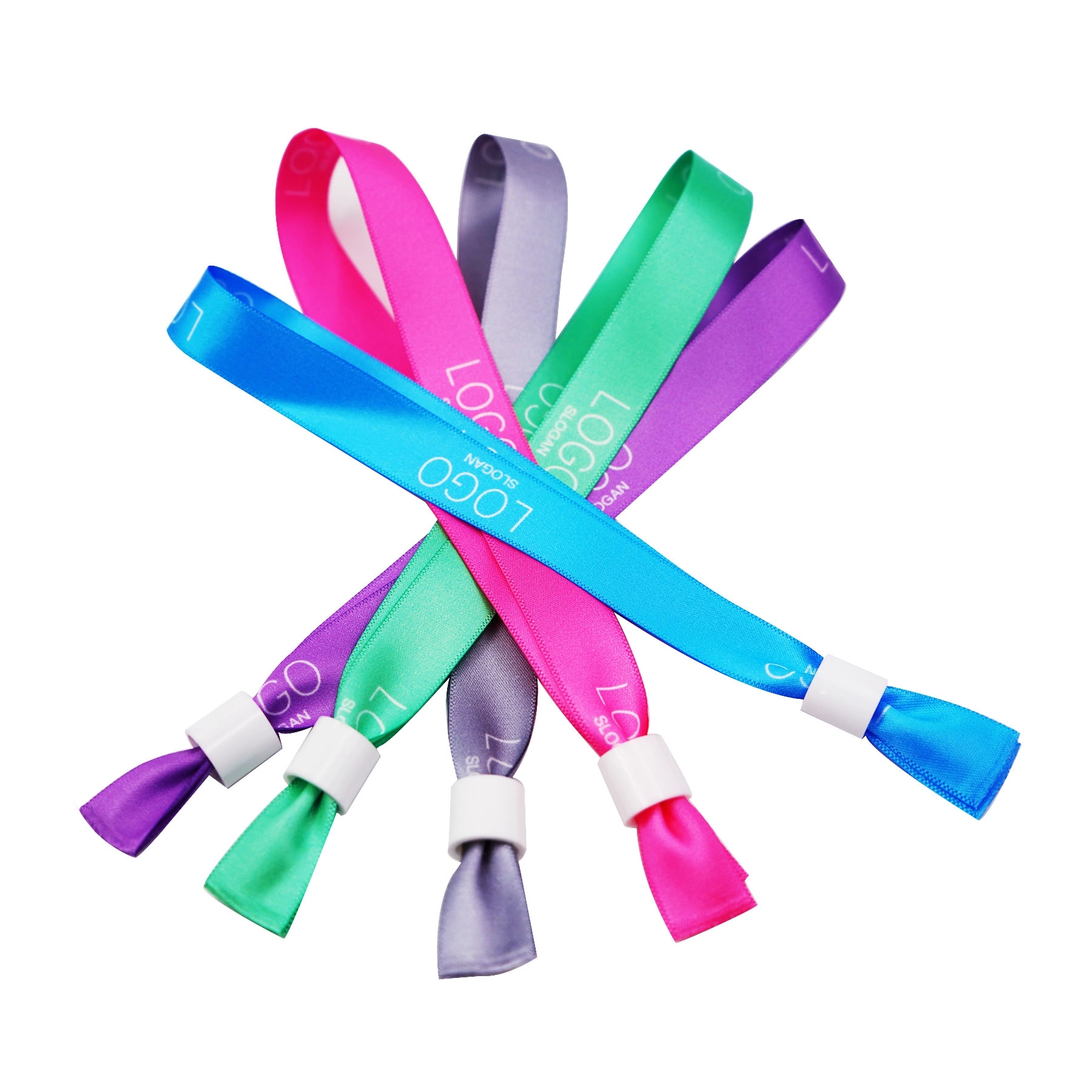 Polyester Sublimated Wristbands One time Use 2