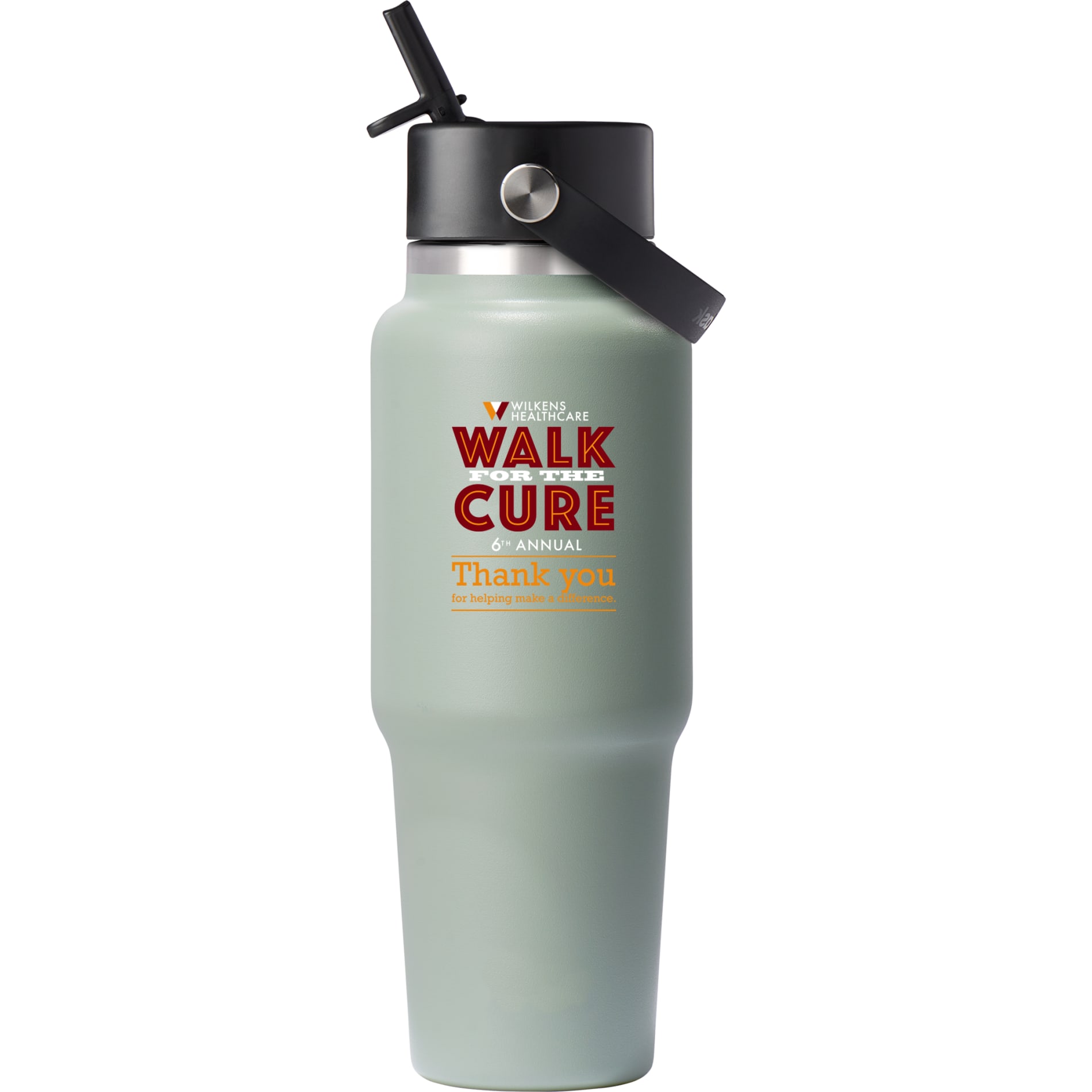 Travel Bottle w/ Flex Straw Cap 32oz