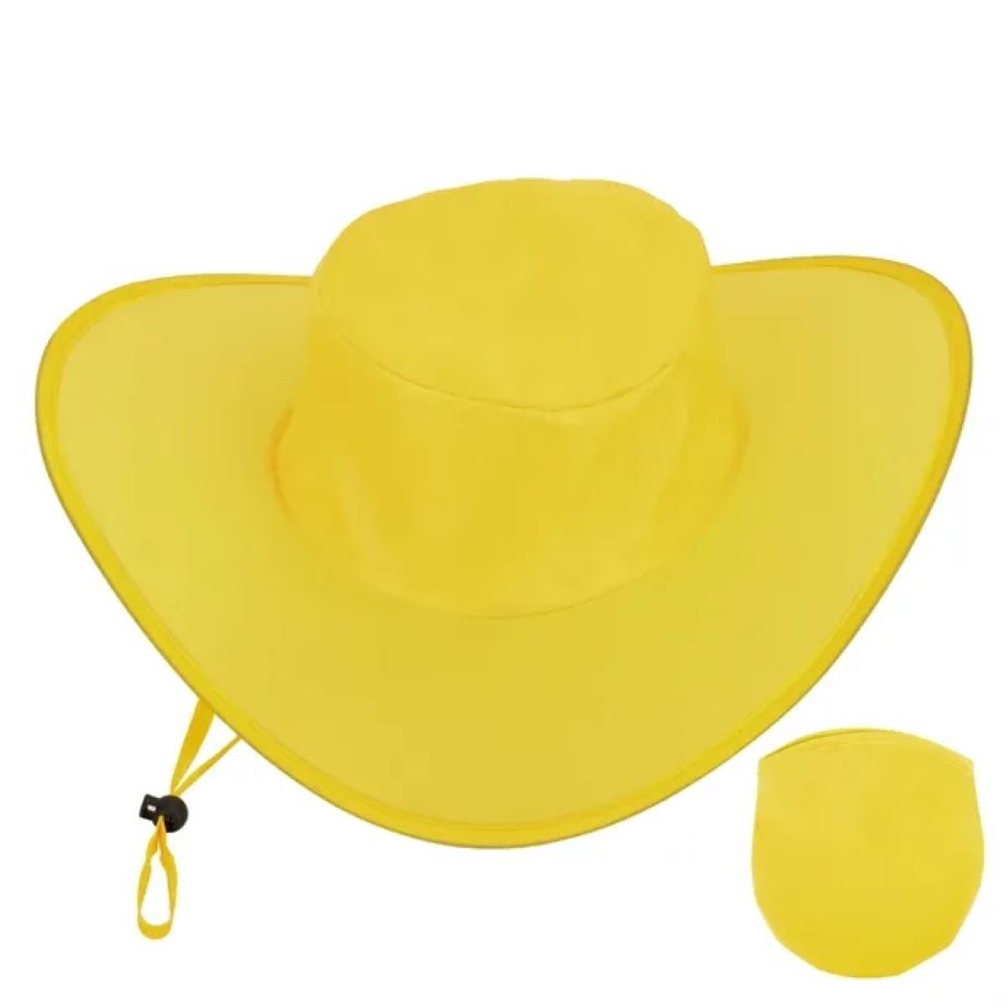 Foldable Cowboy Hat with Carry Pouch 2