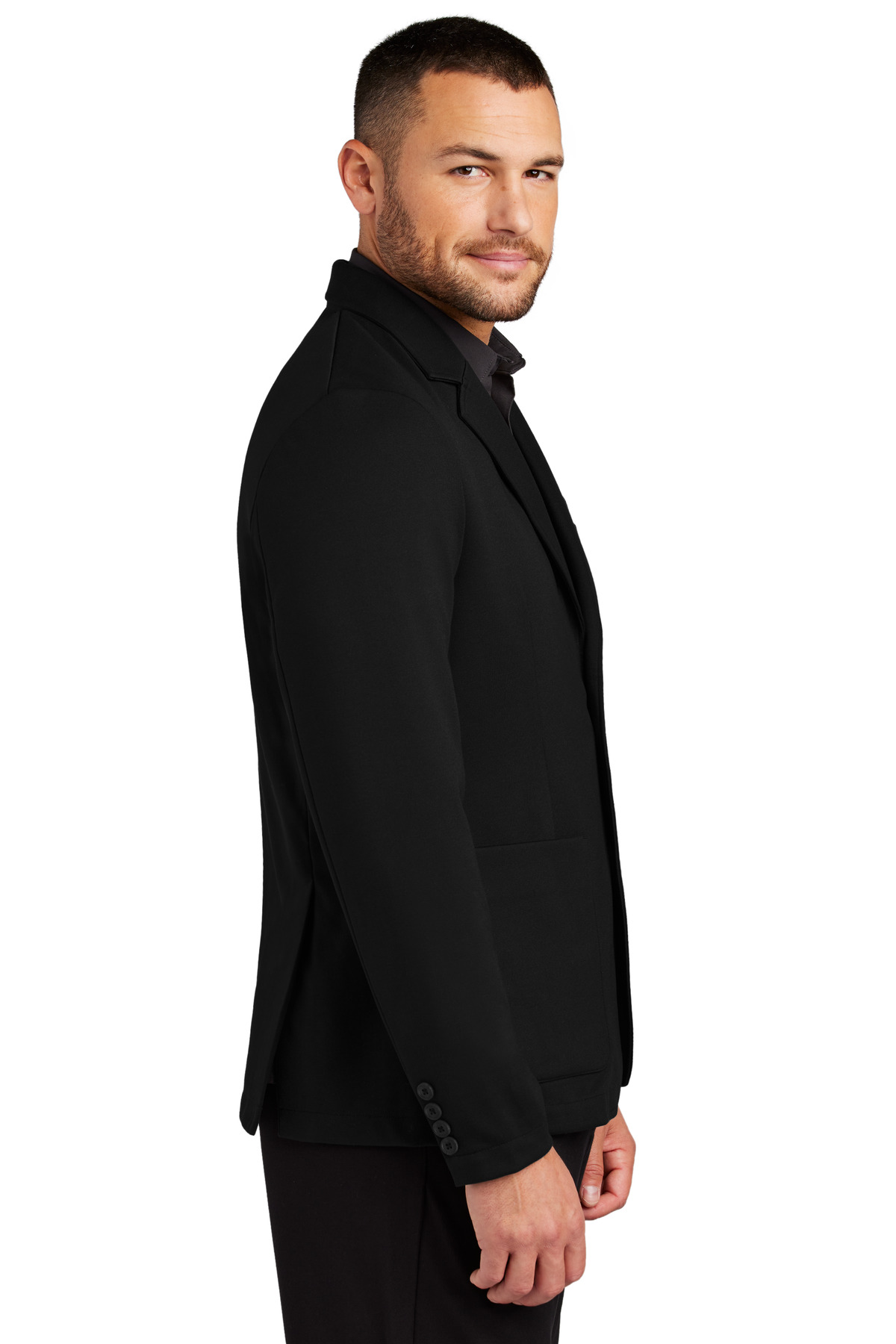 Mercer+Mettle Relaxed Knit Blazer MM3030 19