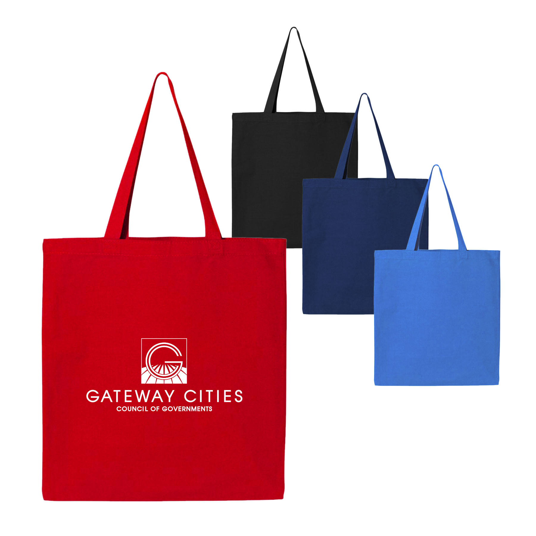 6oz. Cotton Canvas Economical Tote Bag /w All Side Gusset_R122BT 5