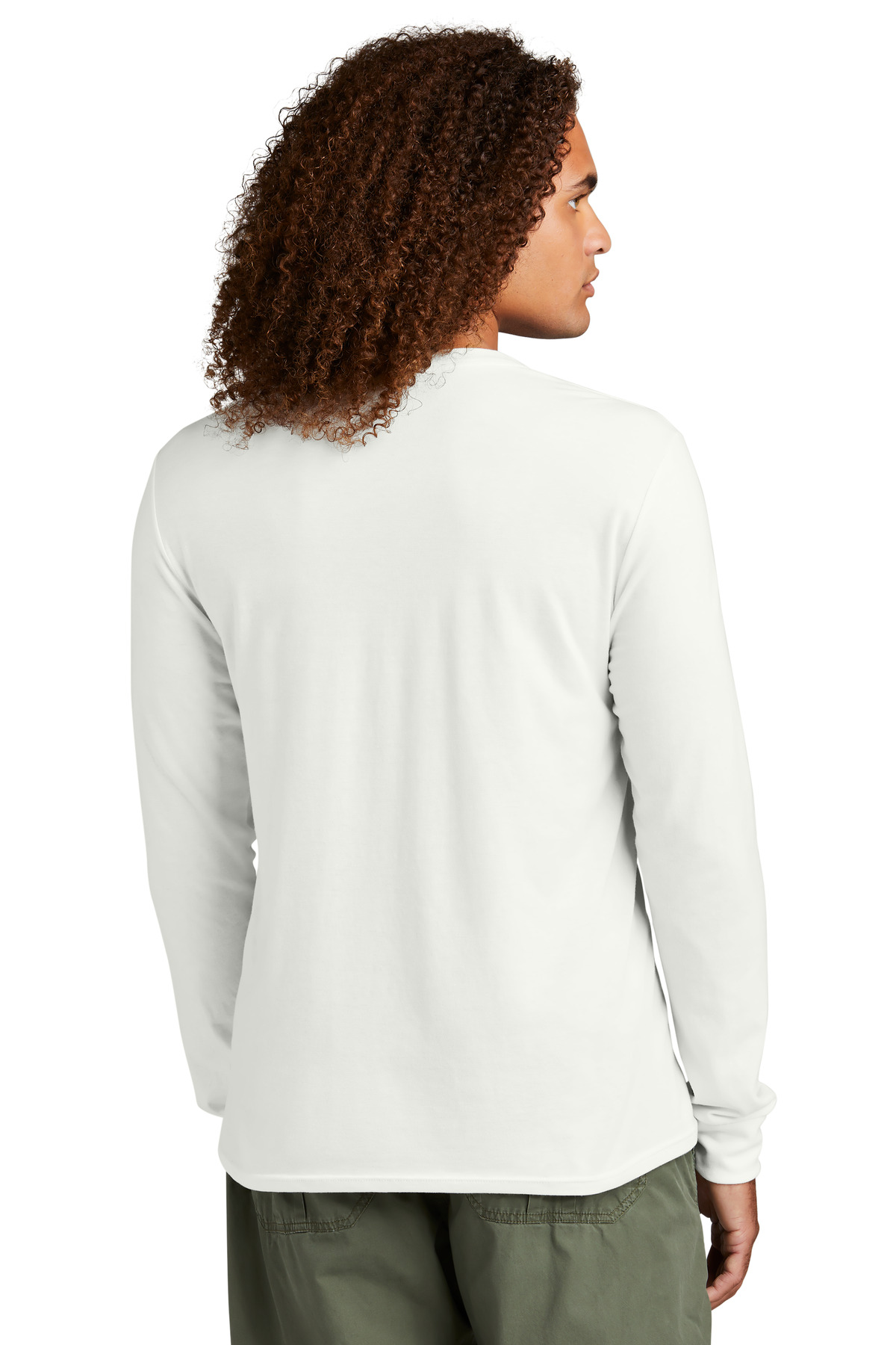 District Perfect Tri Long Sleeve Henley DT145 29