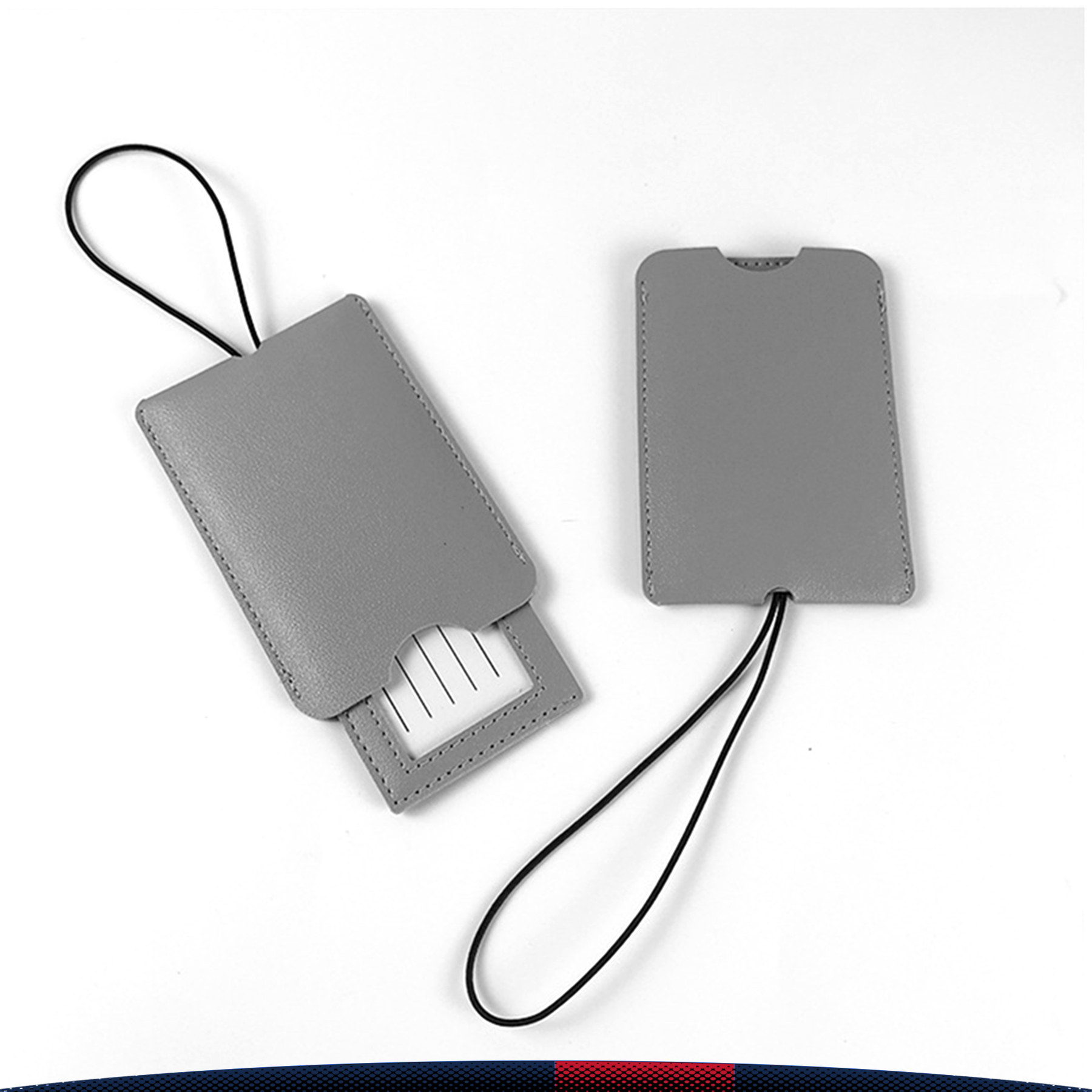 Double Layer PU Luggage Tag 6