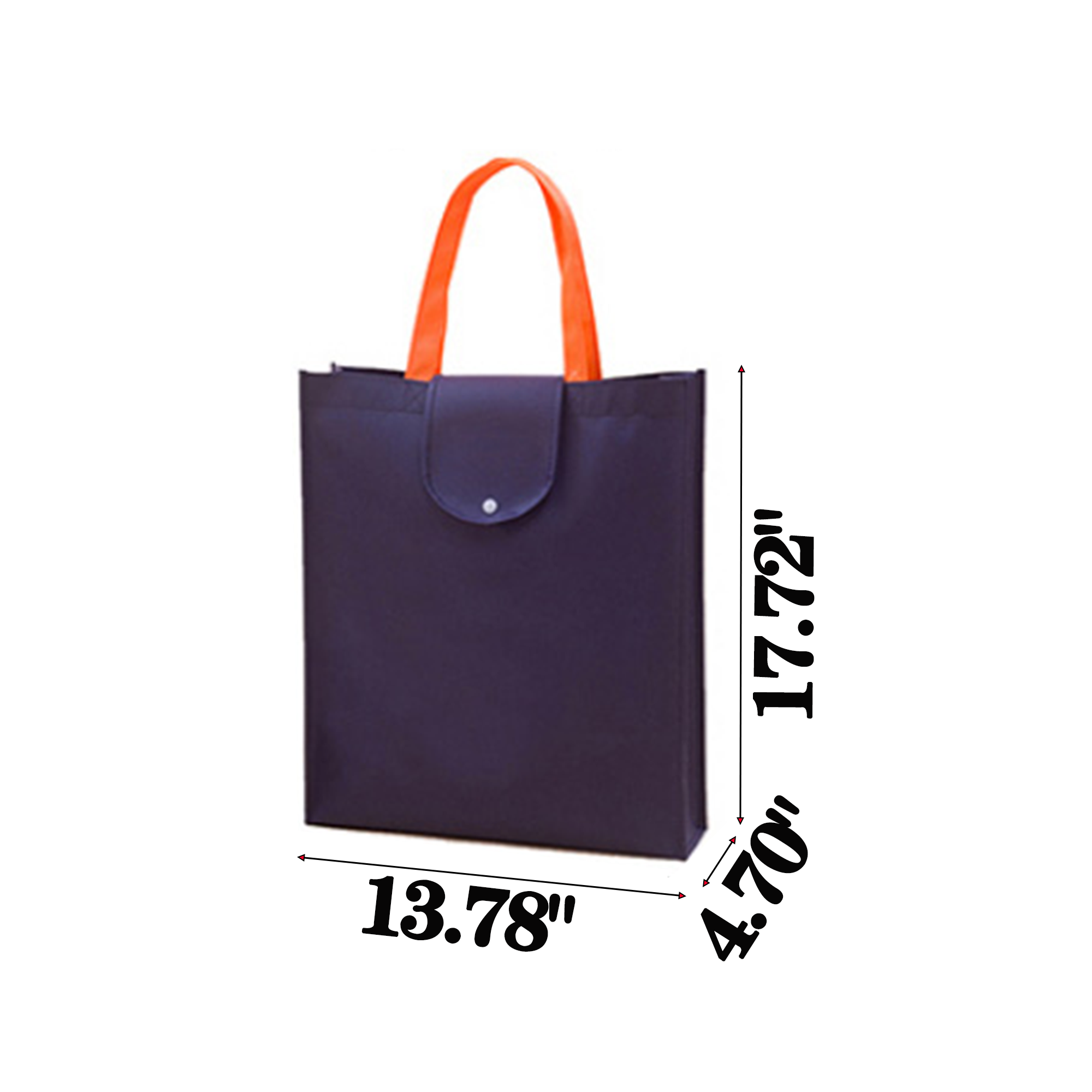 Foldable Non Woven Tote Bag Lightweight and Portable 1