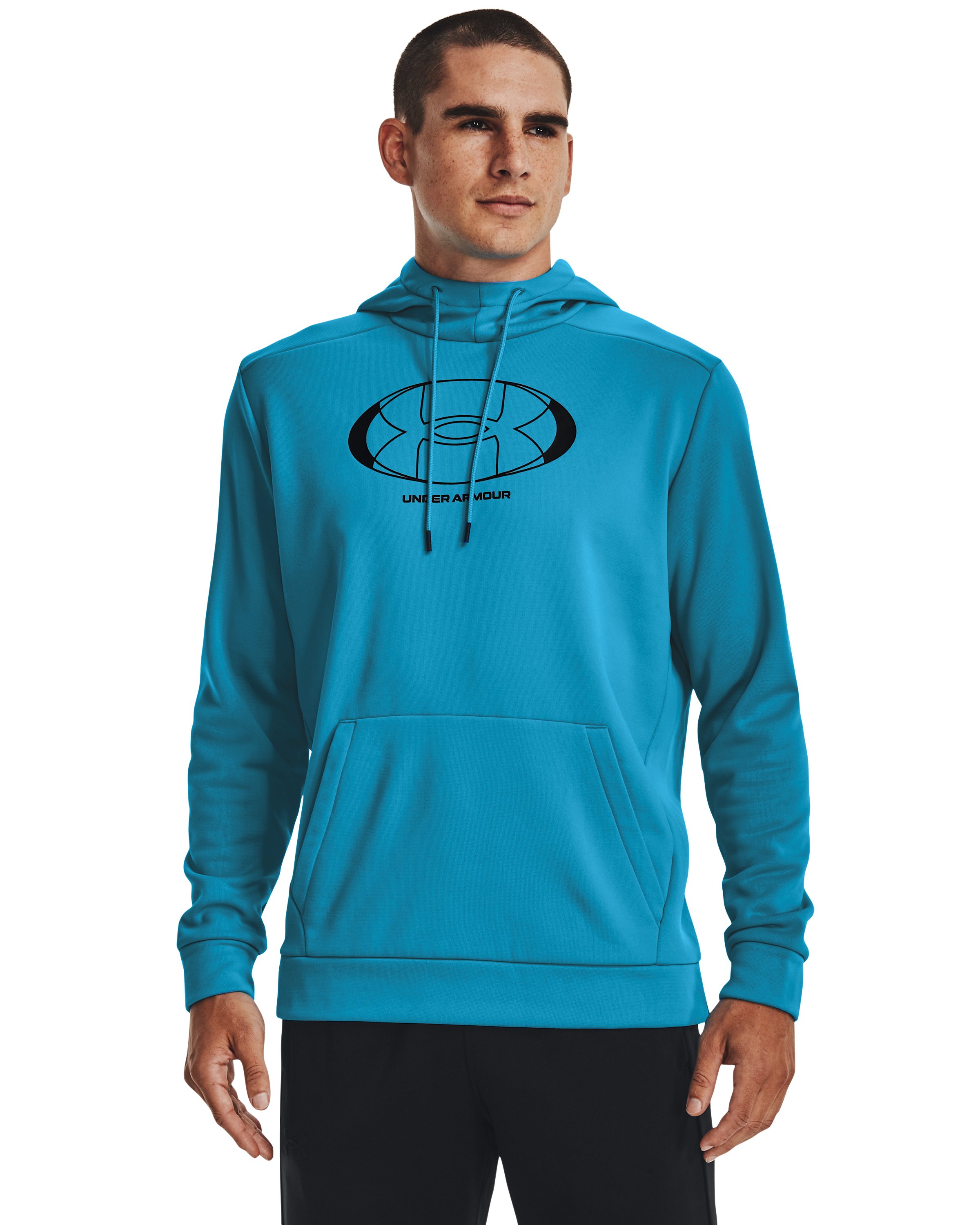 Men's Armour Fleece Graphic Hoodie, custom hoodie or sweatshirt with logo imprint 2