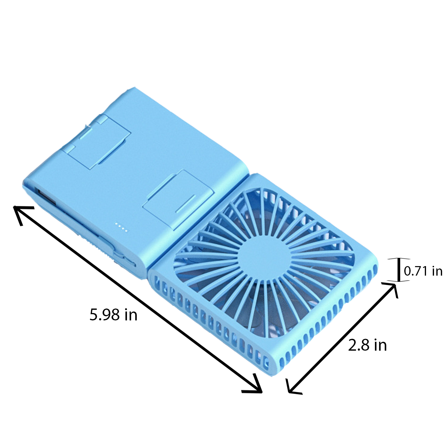 Mini Portable Handheld USB Fan 2