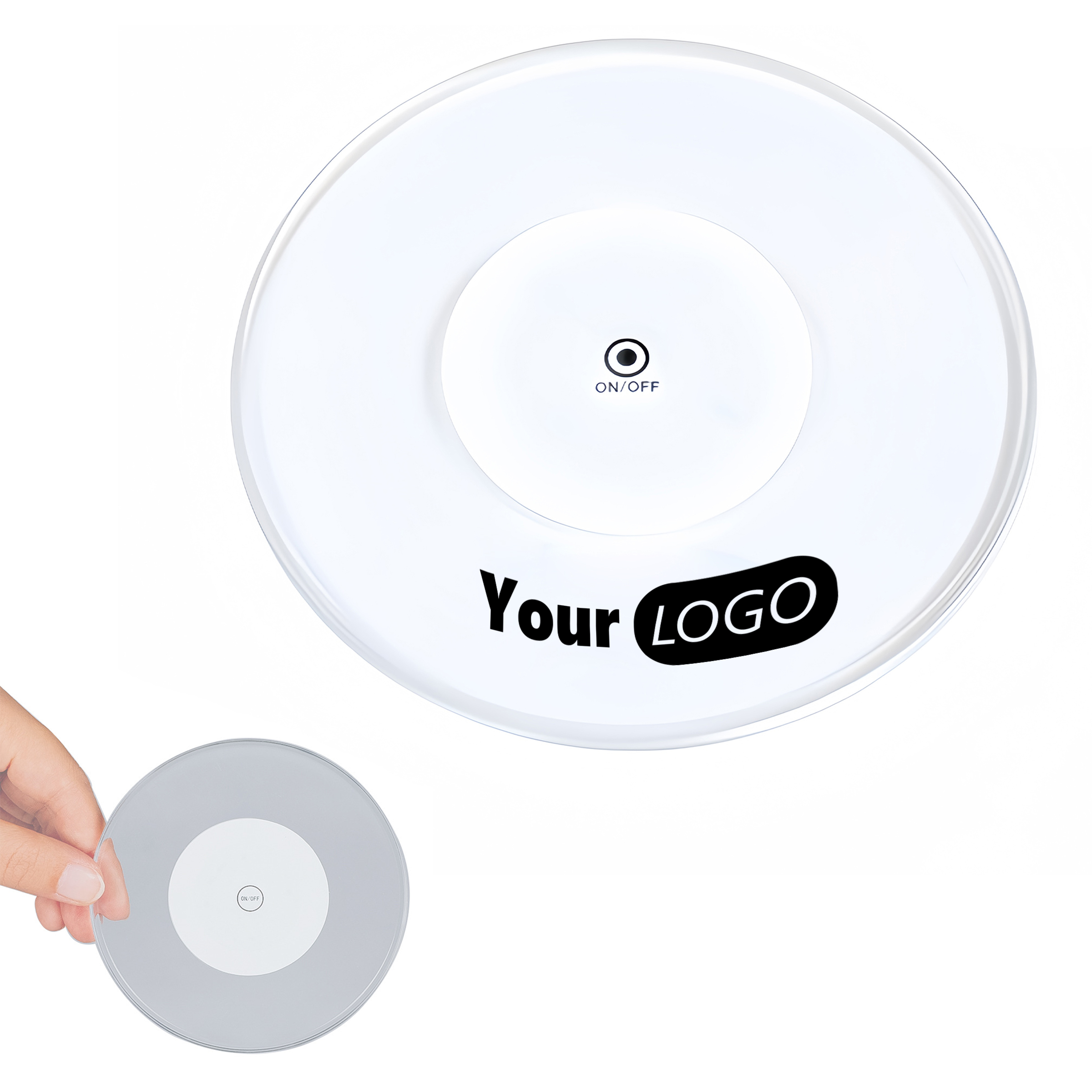 Acrylic Led Illuminated Coaster 2