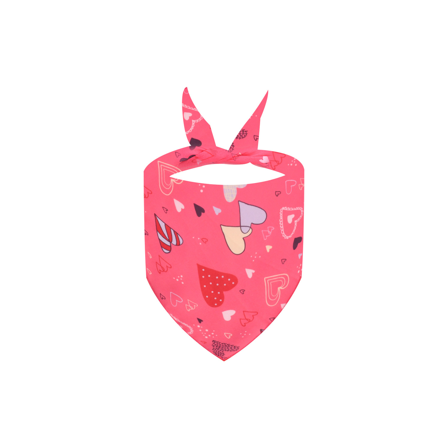 Adorable Polyester Pet Drool Bib 4