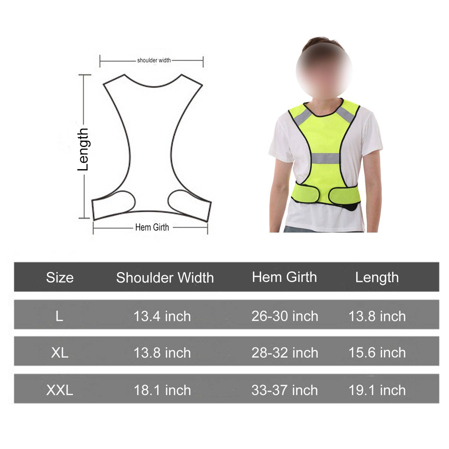 Mesh Hi-Viz Reflective Safety Vest 4