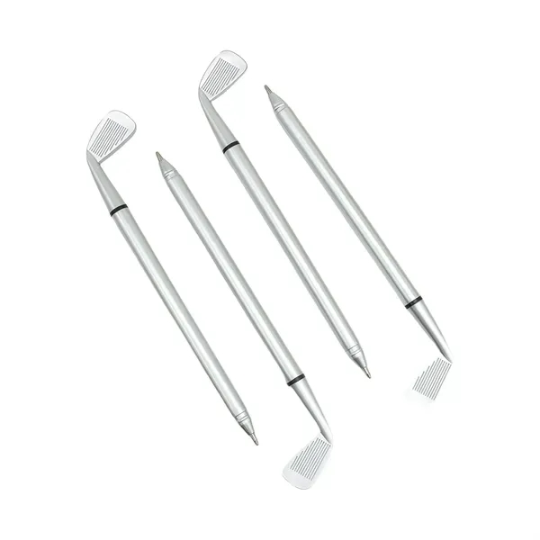 Golf Ballpoint Pen - Black Ink Writing Instrument 7