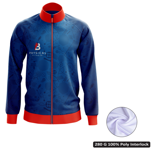 Unisex & Kids' Sublimation Premium Performance Track Jacket 6