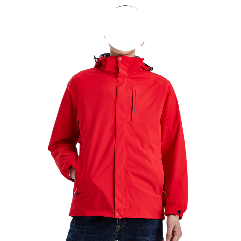 Waterproof Detachable 2-layer Hiking Jacket & Outdoor Coat 9