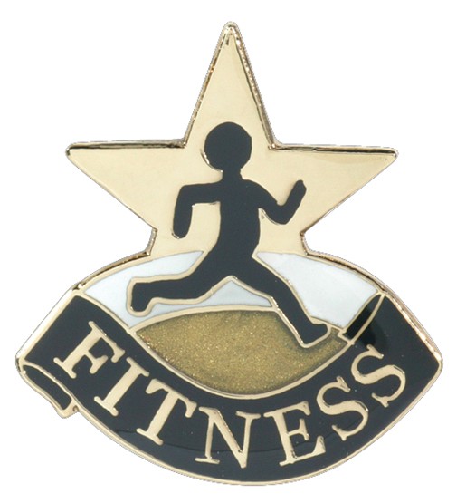 Fitness Academic Achievement Pin 2