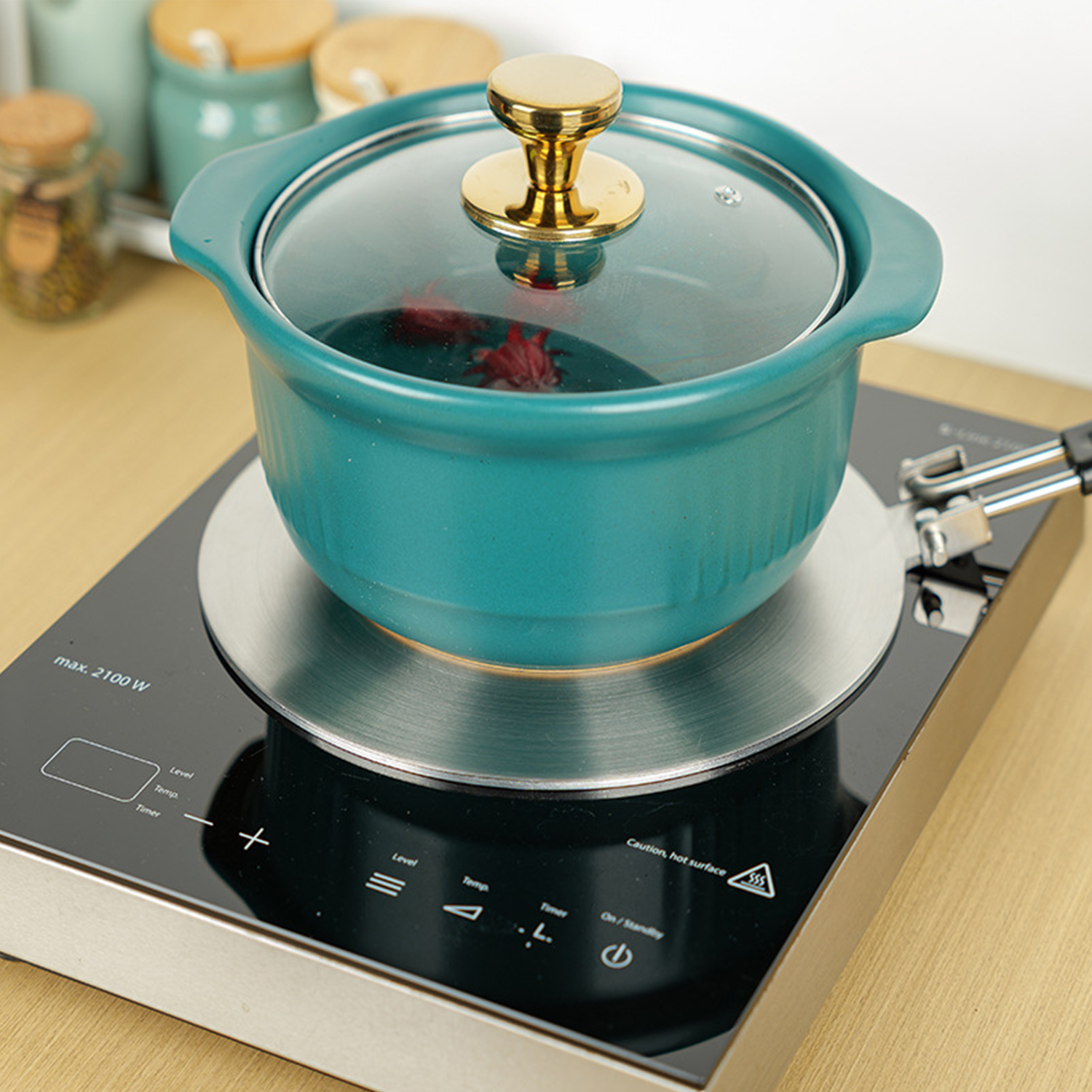 Stainless steel induction plate 2