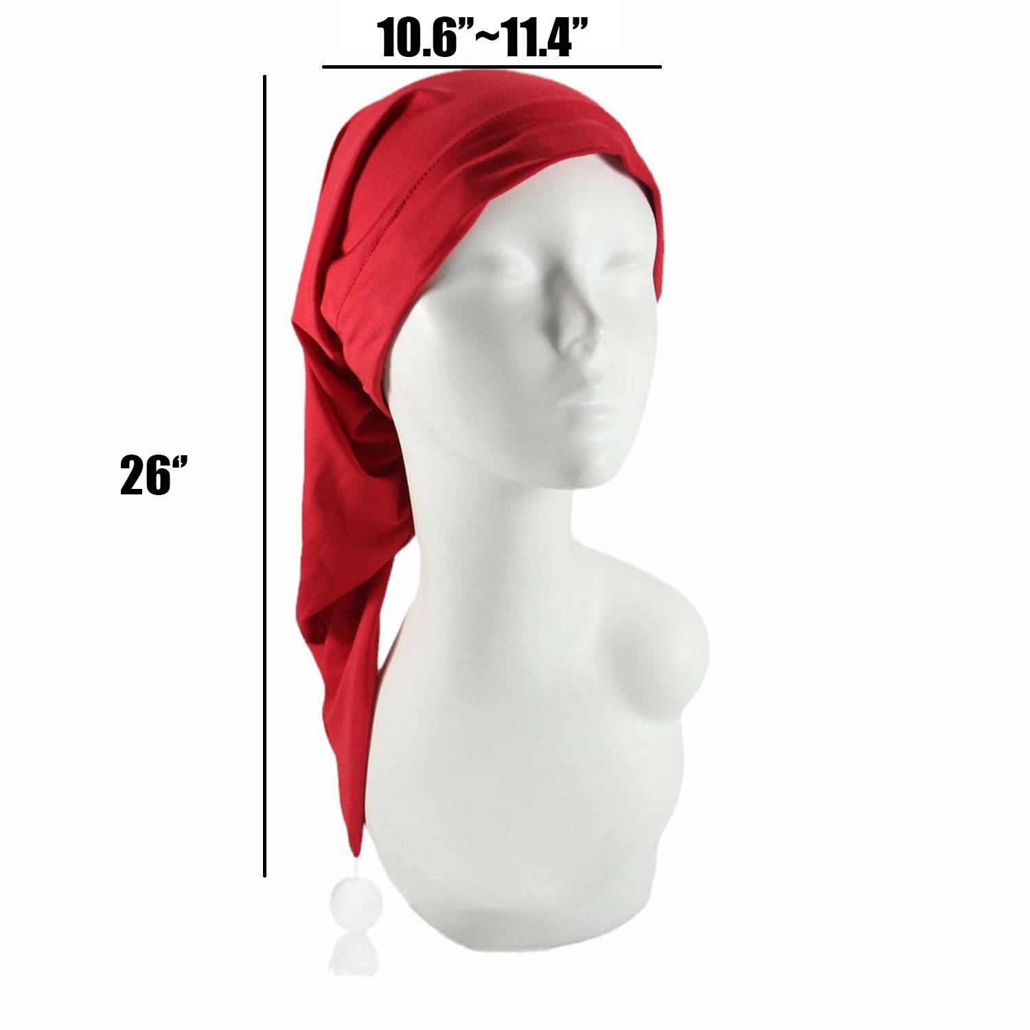 Elastic and adjustable Christmas wizard hat 1
