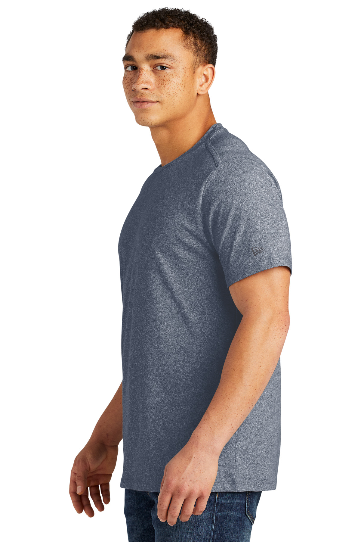 New Era Heritage Blend Crew Tee. NEA100 118